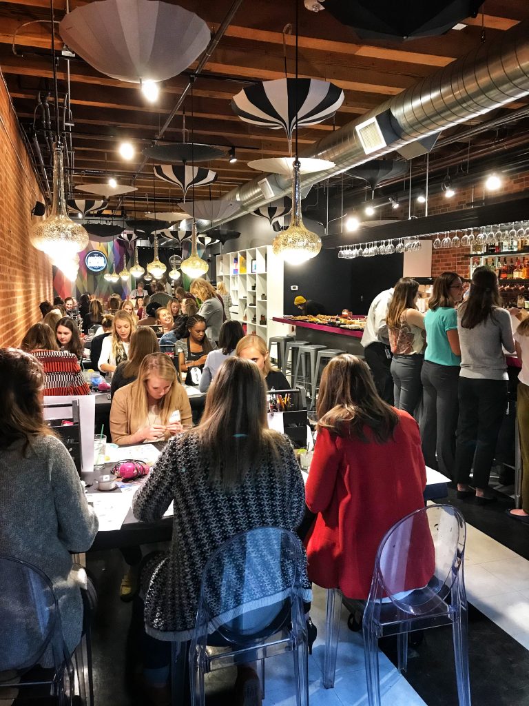 Classic Project Social at Upstairs Circus - Craft & Sip Events