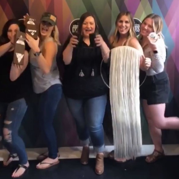 Classic Project Social at Upstairs Circus - Craft & Sip Events