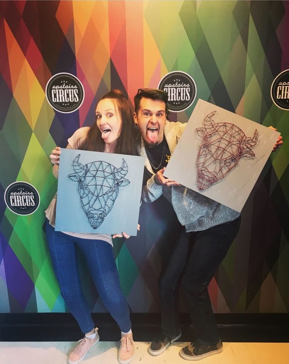 Classic Project Social at Upstairs Circus - Craft & Sip Events