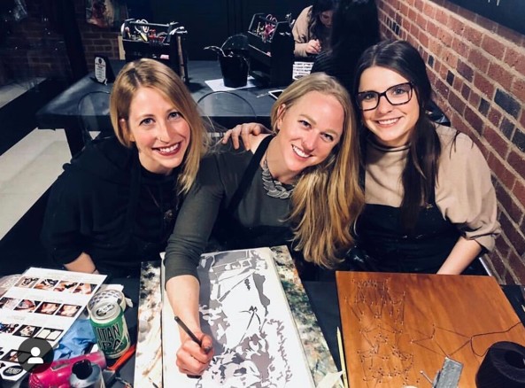 Classic Project Social at Upstairs Circus - Craft & Sip Events