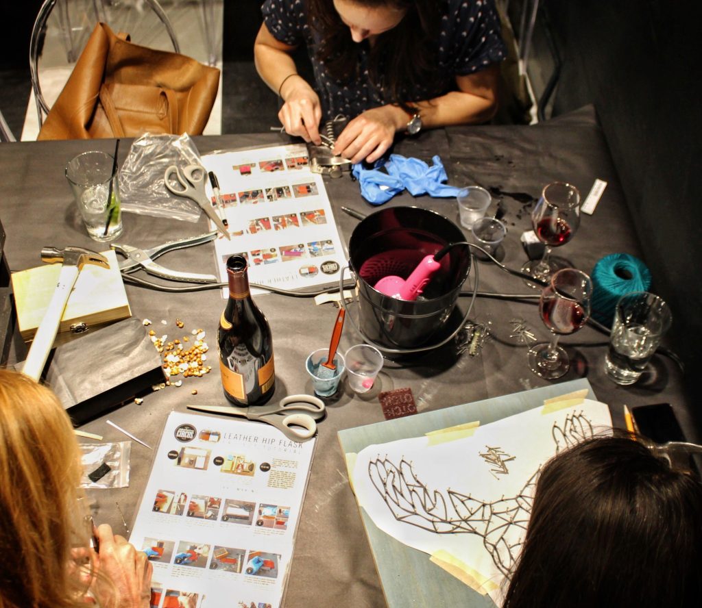 Classic Project Social at Upstairs Circus - Craft & Sip Events