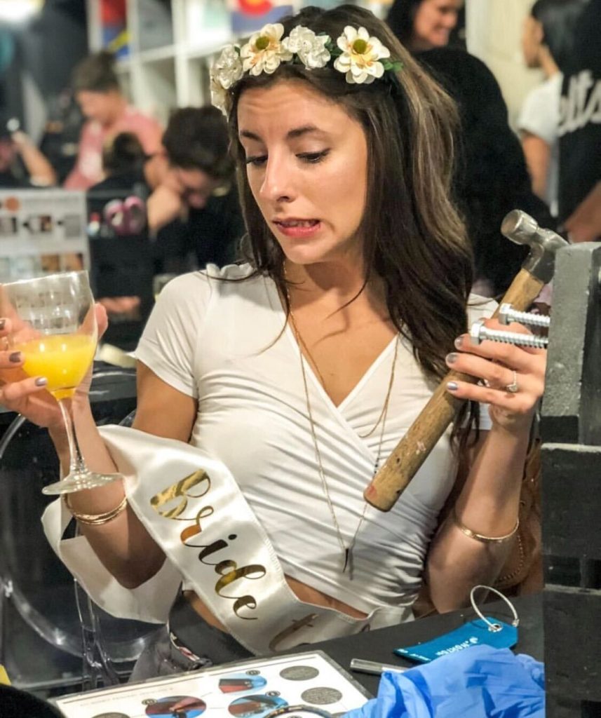 Making N Mimosas Project Social DIY Experience with Bottomless Mimosas at Upstairs Circus