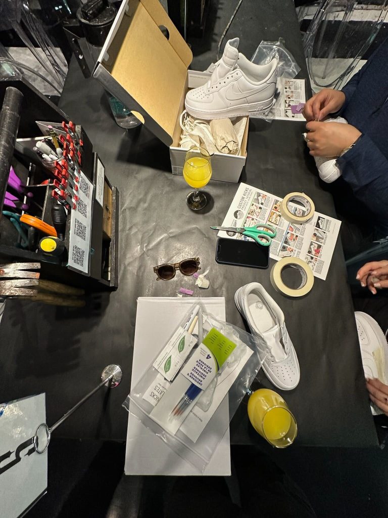 Making N Mimosas Project Social DIY Experience with Bottomless Mimosas at Upstairs Circus
